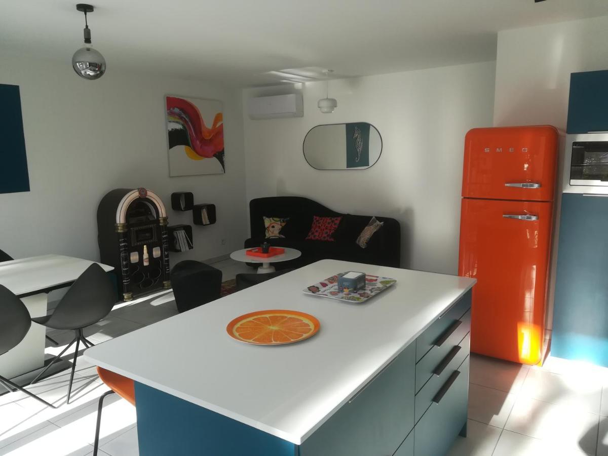 Bel Appartement Avec Terrasse - Plage De Carro A Pied Martigues Exterior photo